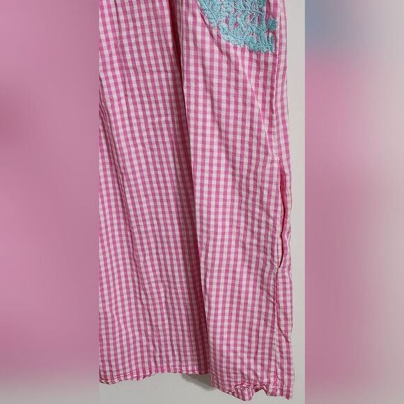 J. Marie embroidered lined slip on dress fits size M - Picture 5 of 7